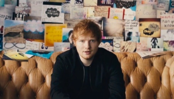 Ed Sheeran — des étoiles plein les yeux